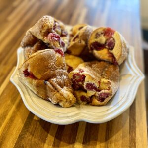 Raspberry Popover Day