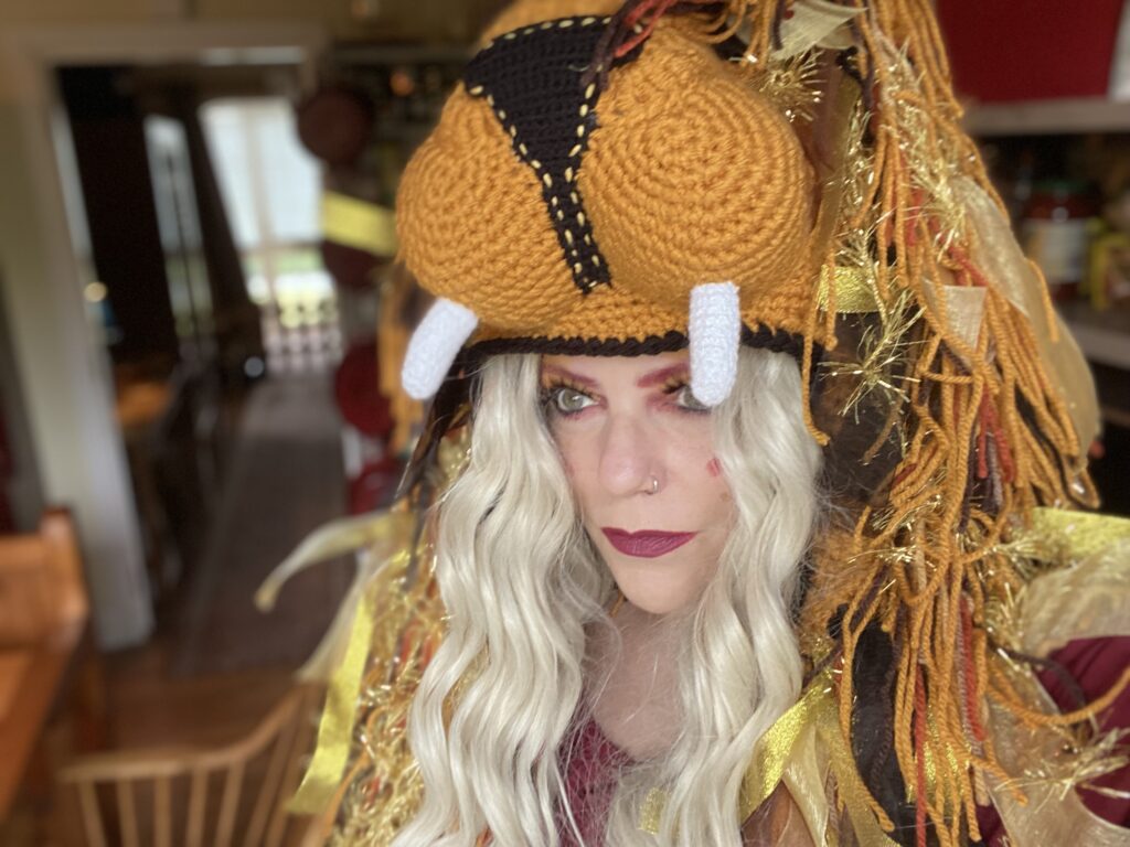 Maya -- Luna Lovegood Lion Hat